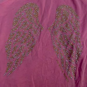 Large pink Victoria secret hoodie
